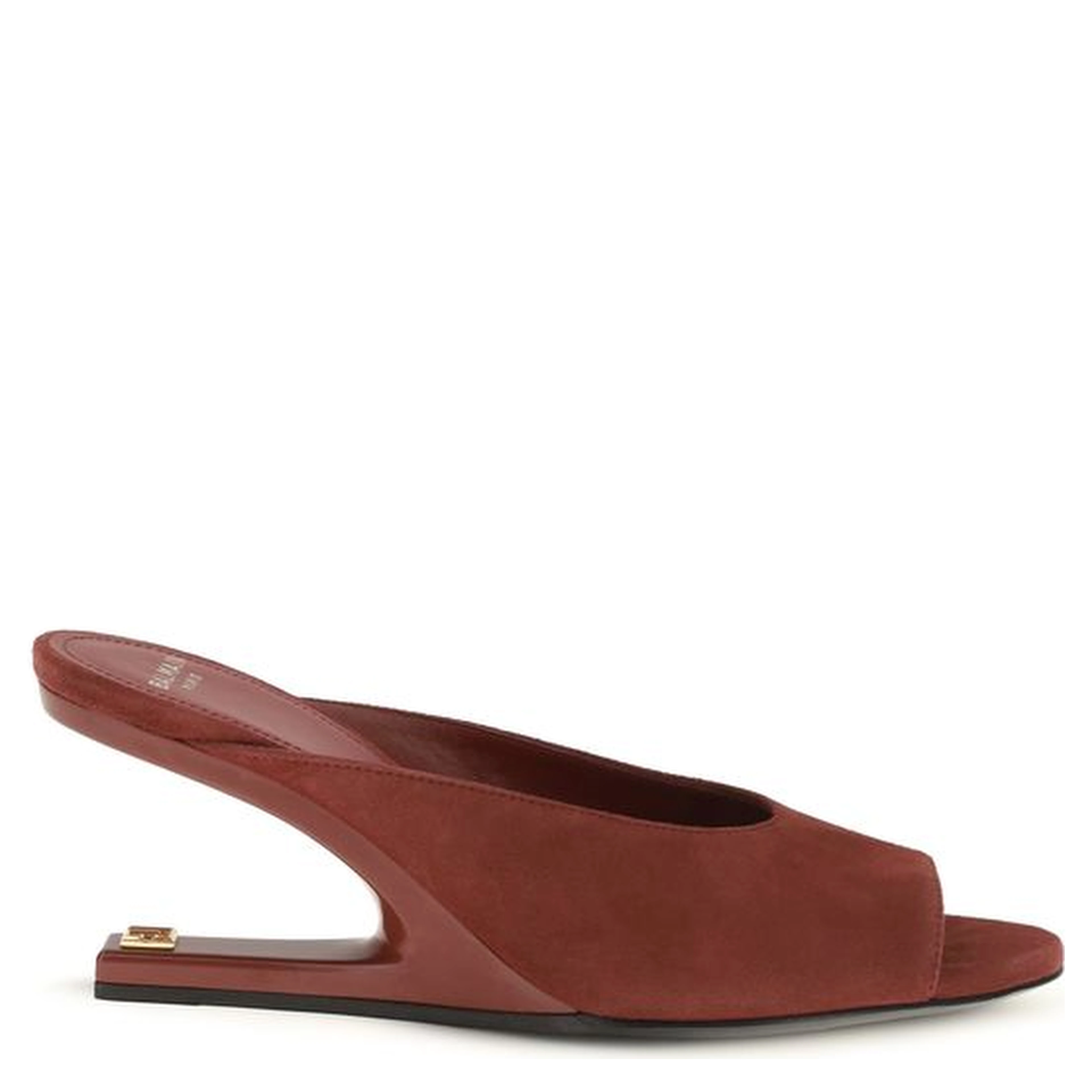 Bordeaux Calf Leather Bos Taurus Mules