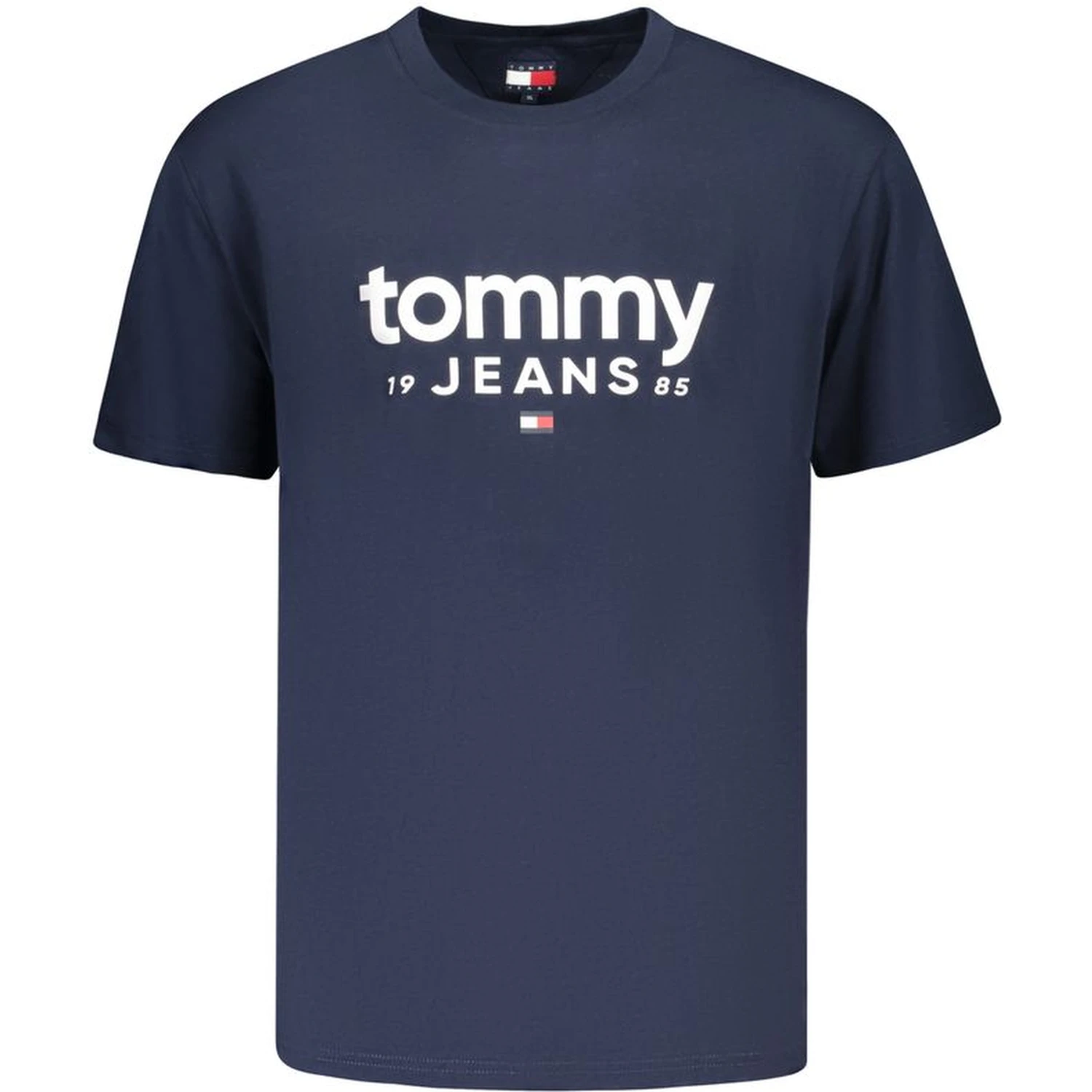 Blue Cotton Men's T-Shirt