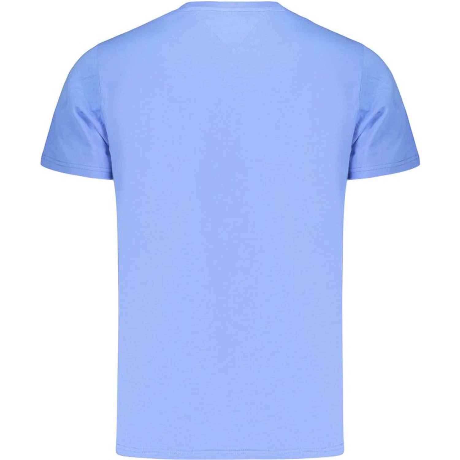 Blue Cotton Men's T-Shirt