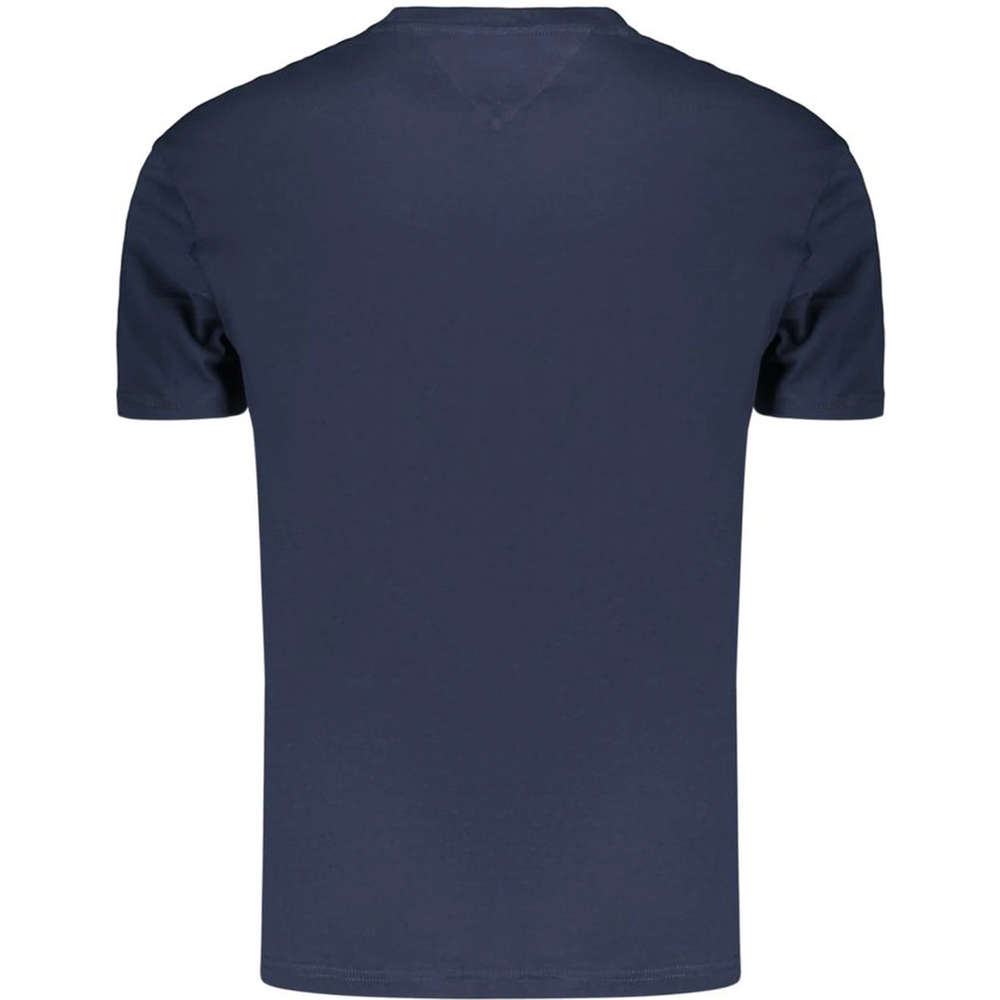 Blue Cotton Men's T-Shirt