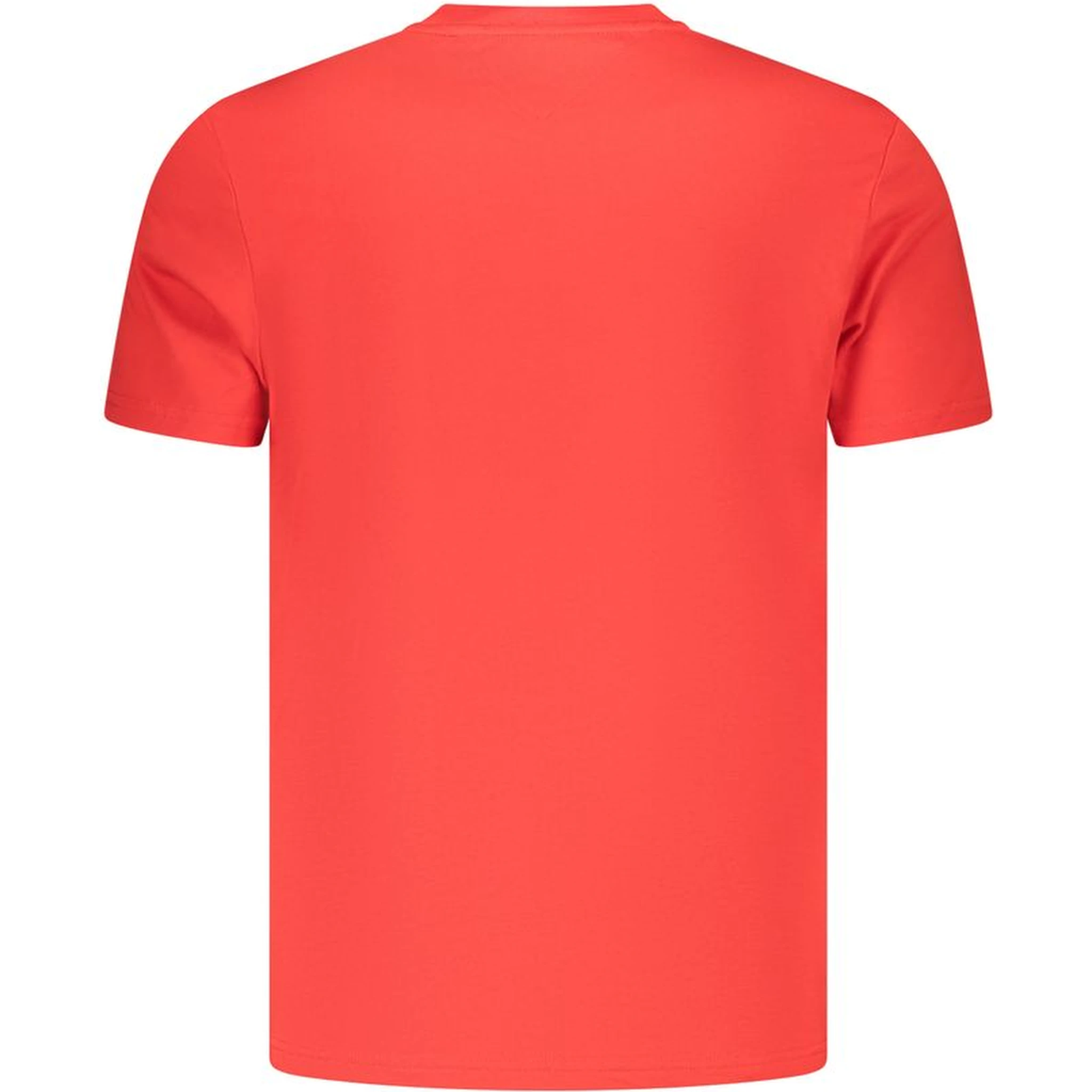 Red Cotton Mens T-Shirt
