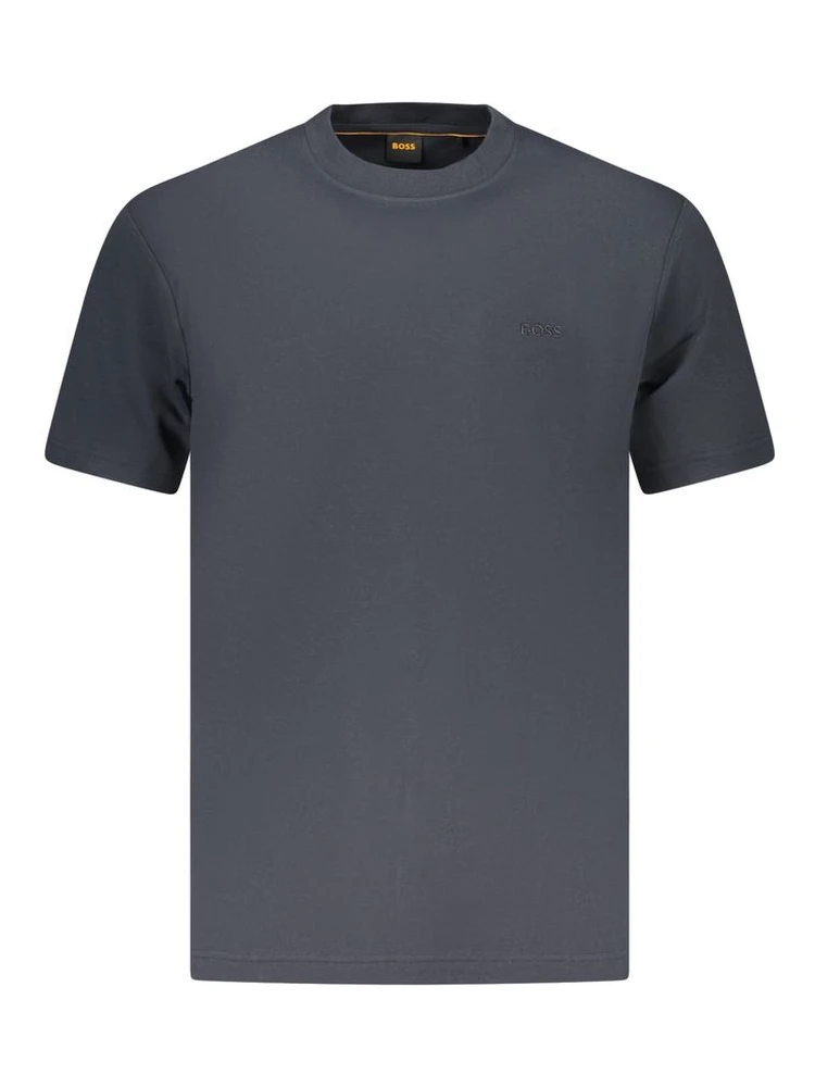 Blue Cotton Men's Tshirt
