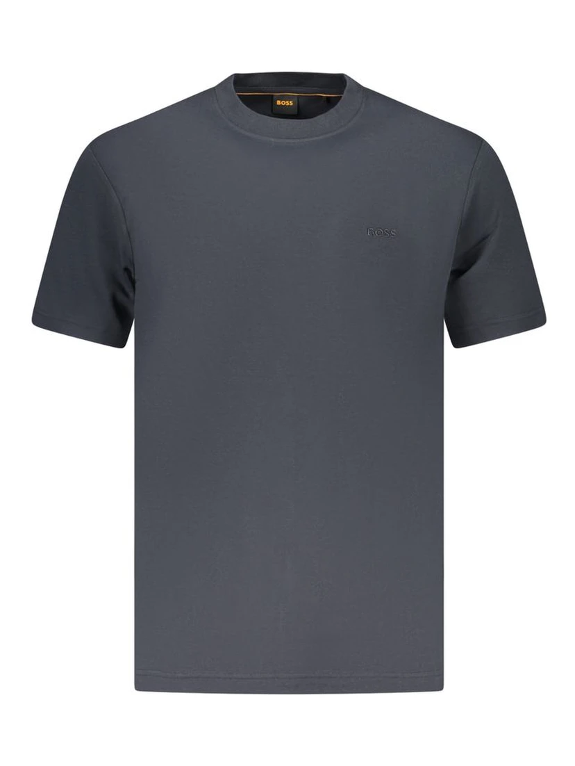 Blue Cotton Men's Tshirt