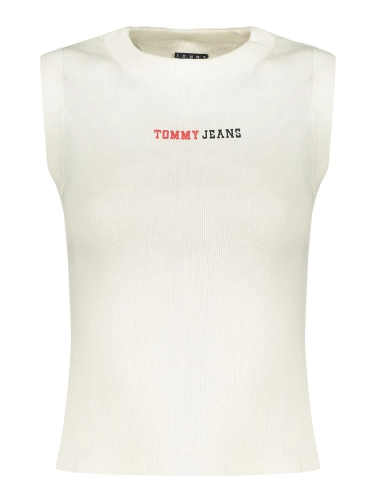 White Cotton Women's Tank
