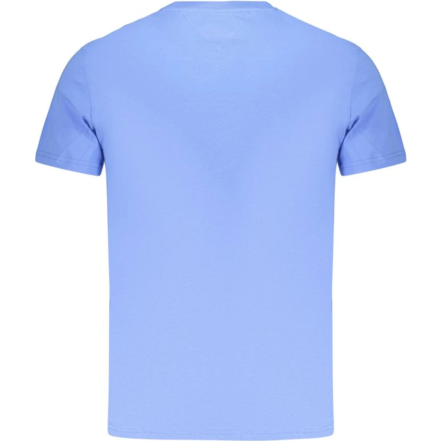 Light Blue Cotton Men's T-Shirt