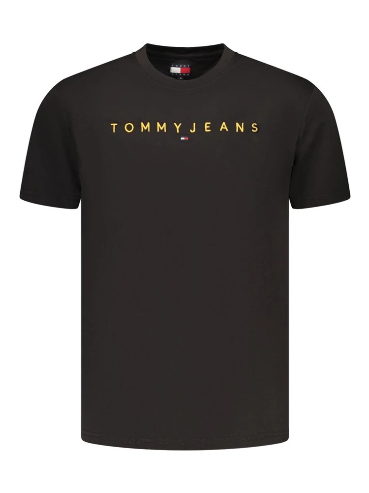 Black Cotton Men's T-Shirt