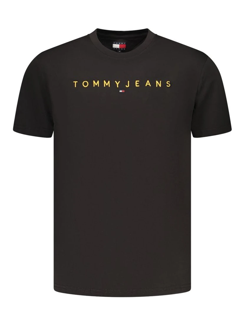 Black Cotton Men's T-Shirt