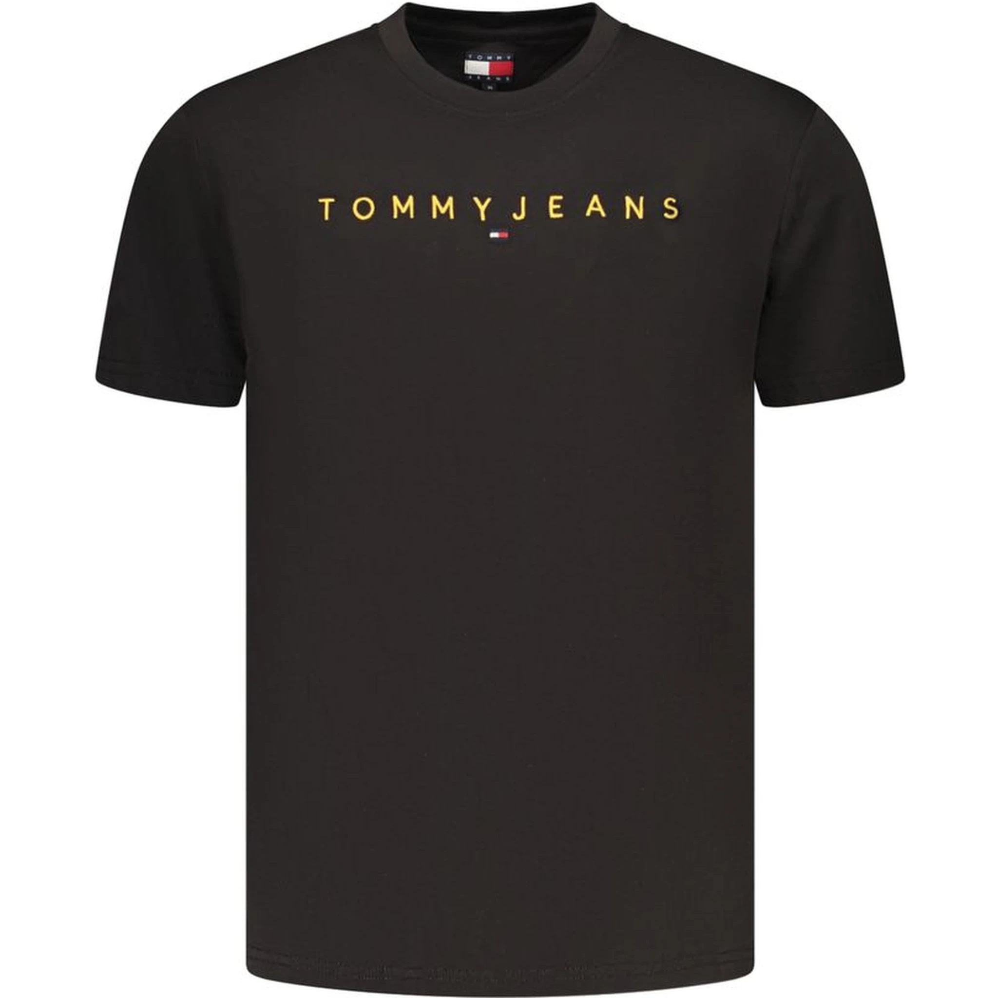 Black Cotton Men's T-Shirt