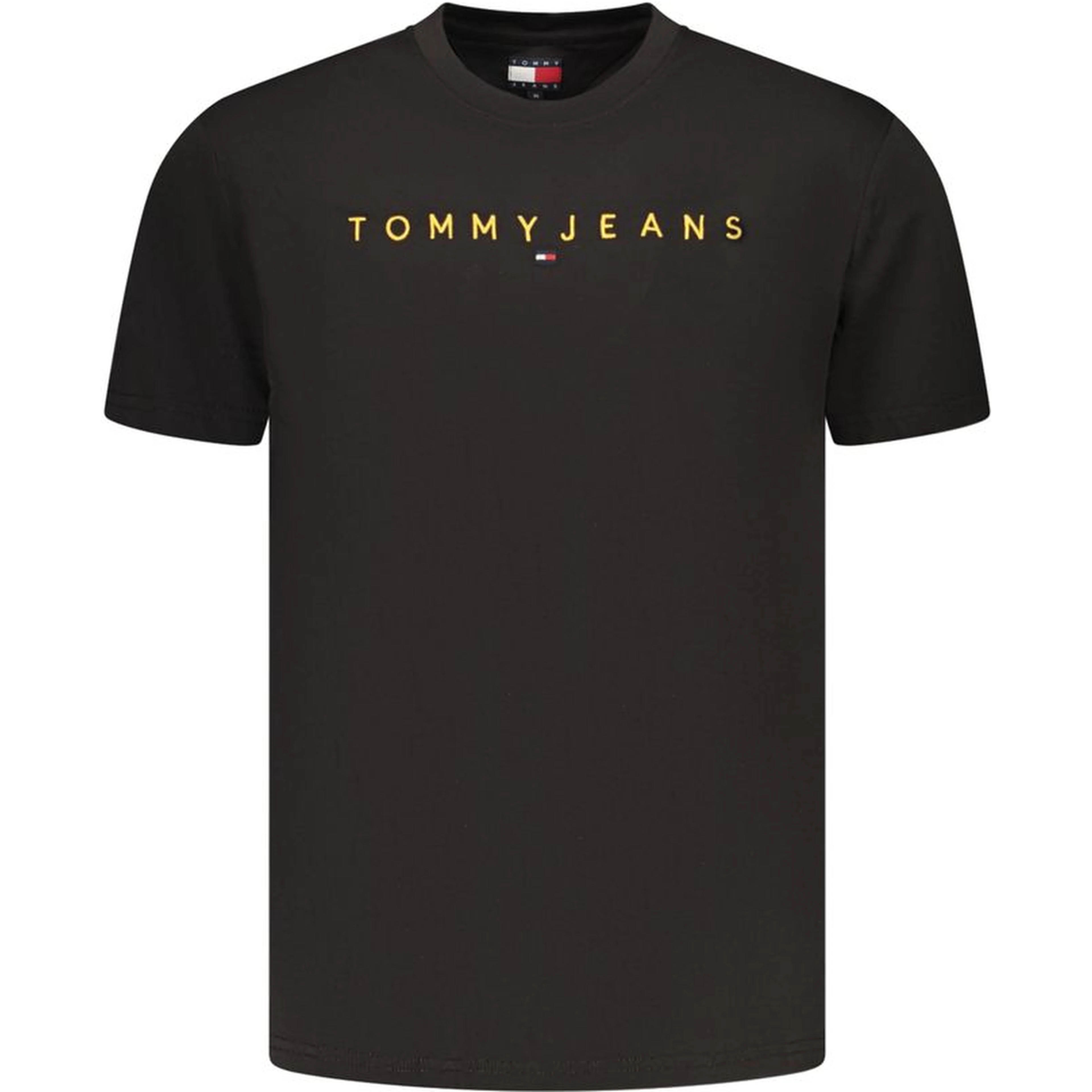 Black Cotton Men's T-Shirt