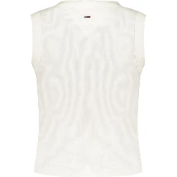 White Cotton Women's Tank