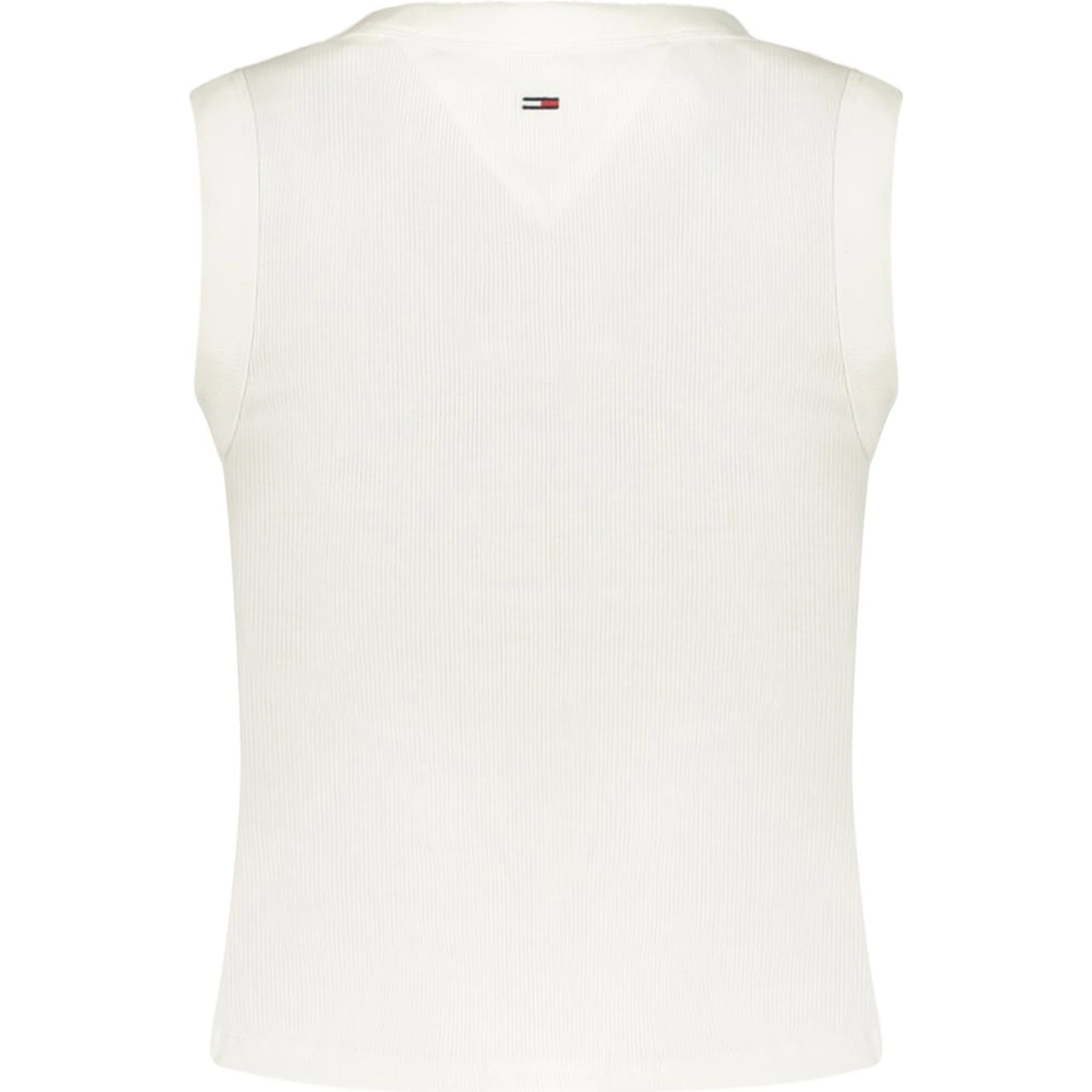 White Cotton Women's Tank