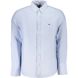 Azzurro Cotton Men's Shirt