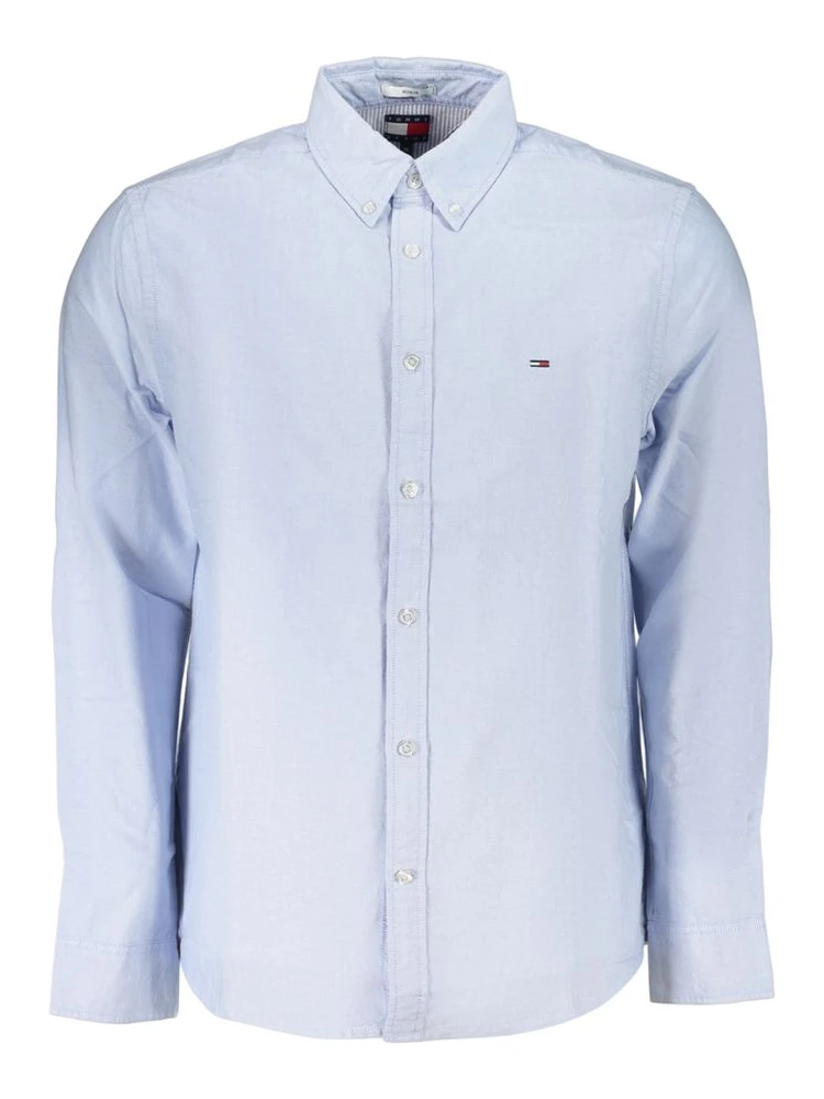 Azzurro Cotton Men's Shirt