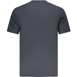 Blue Cotton Men's Tshirt
