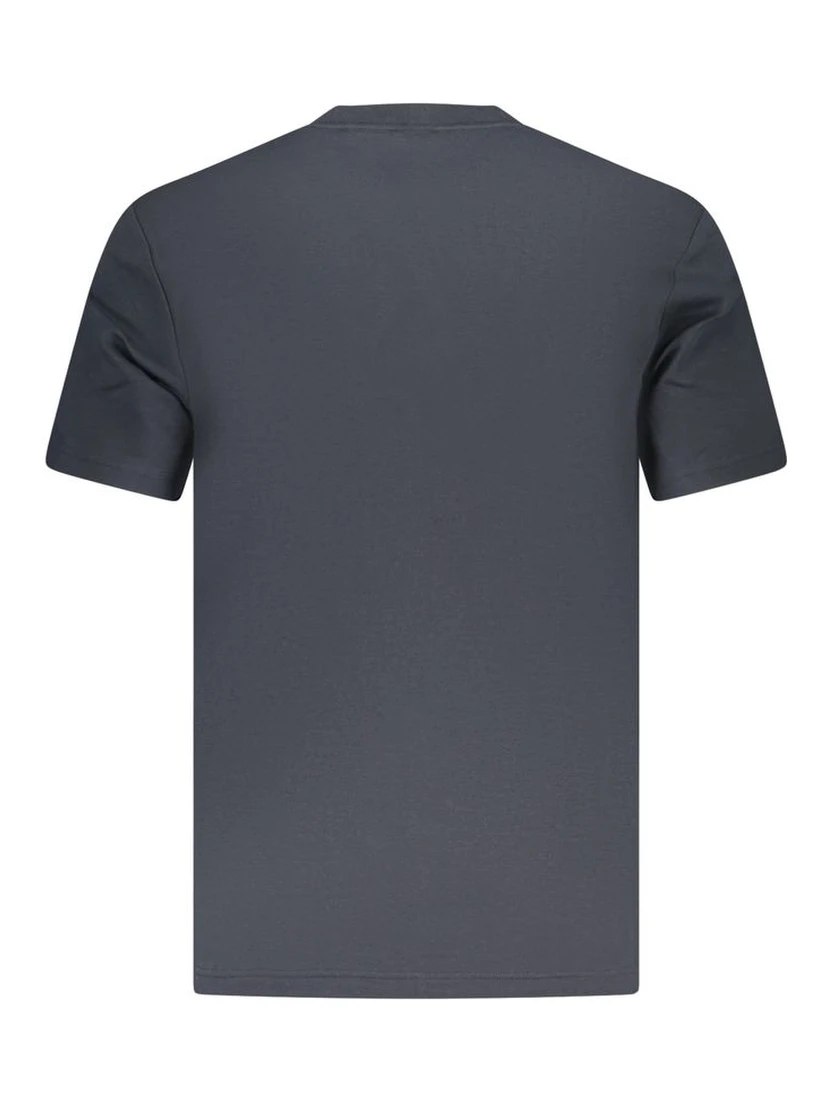 Blue Cotton Men's Tshirt