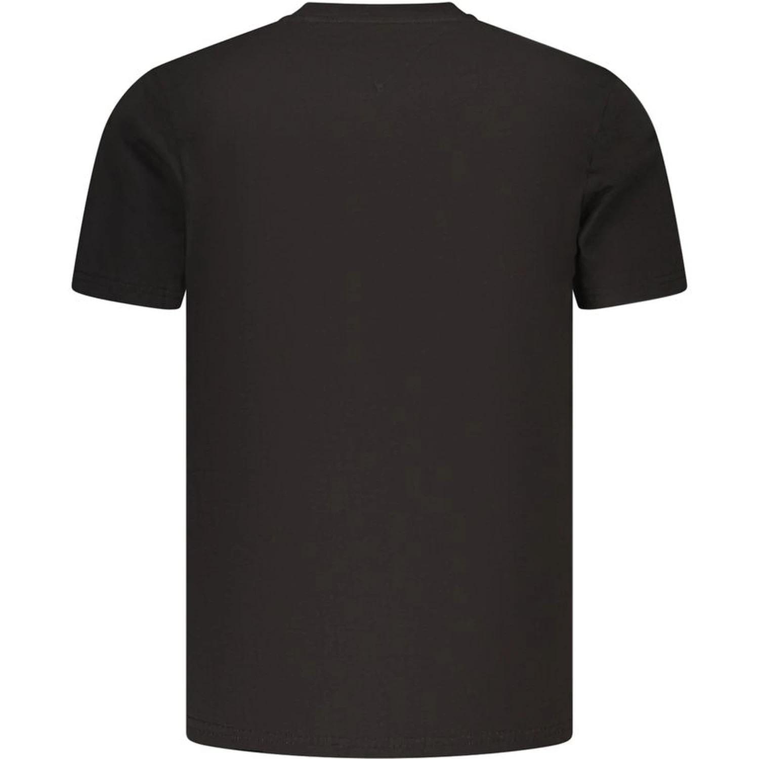 Black Cotton Men's T-Shirt