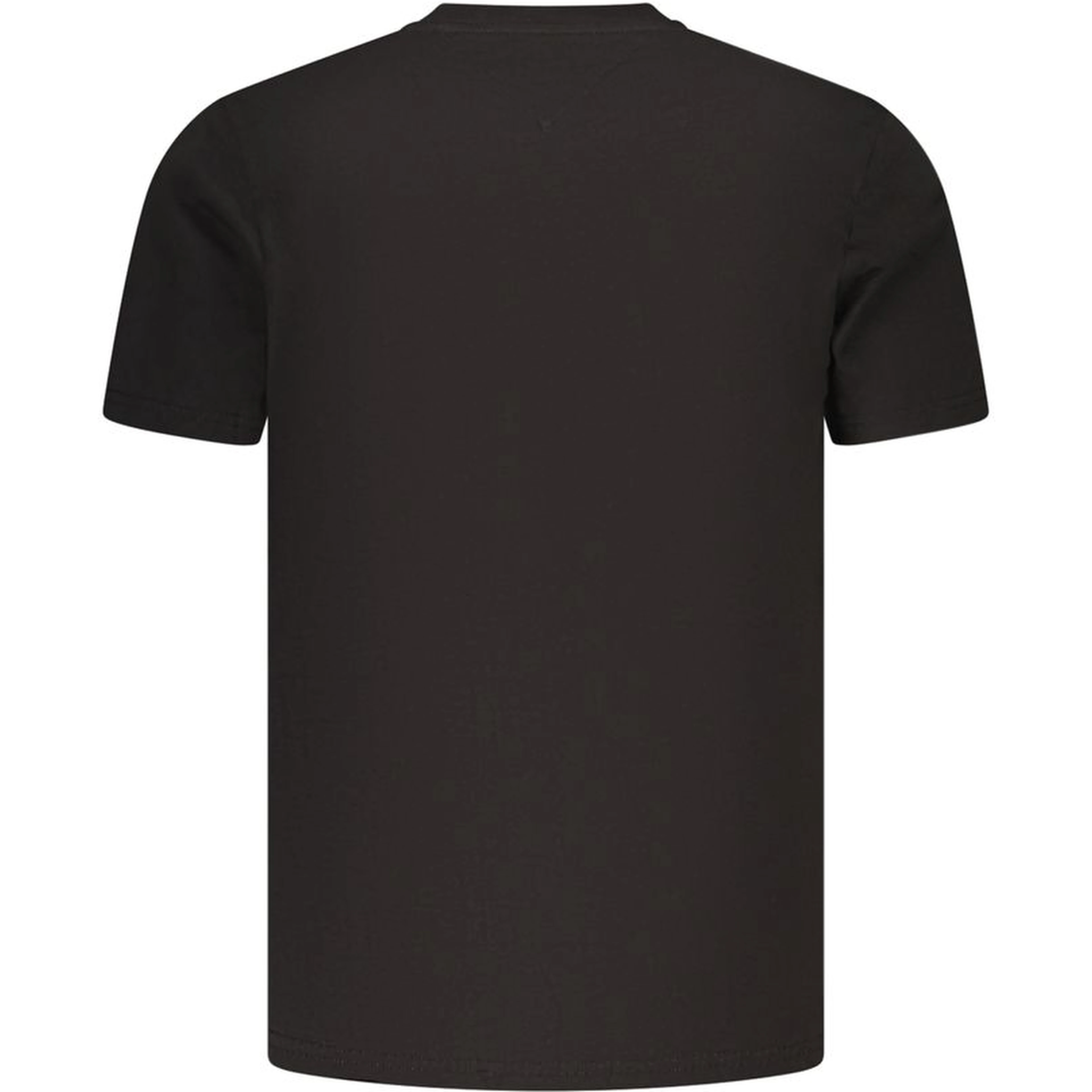 Black Cotton Men's T-Shirt