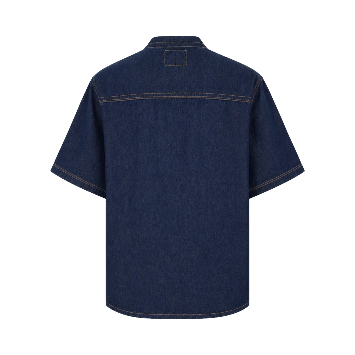 CAMICIA IN DENIM CON LOGO