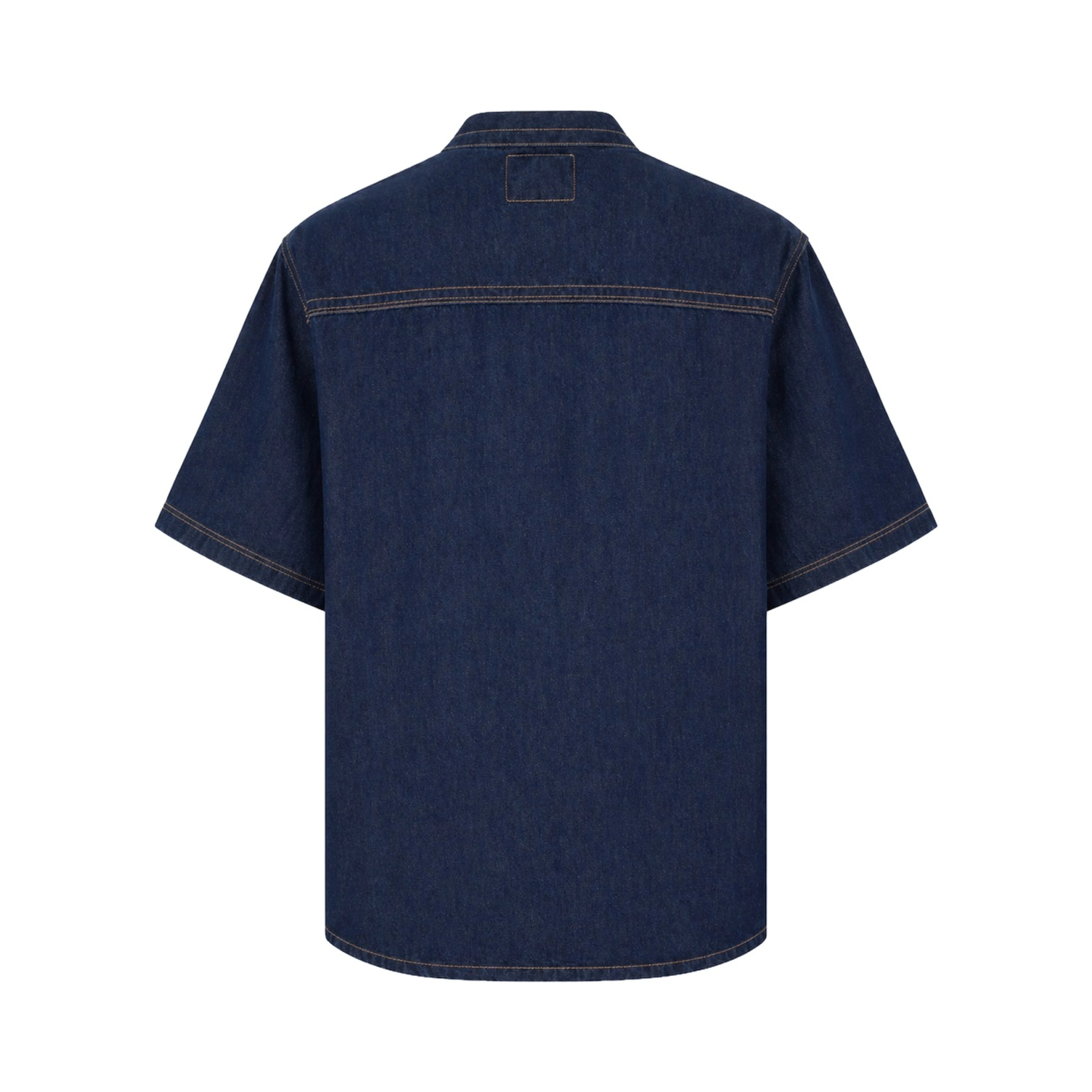 CAMICIA IN DENIM CON LOGO