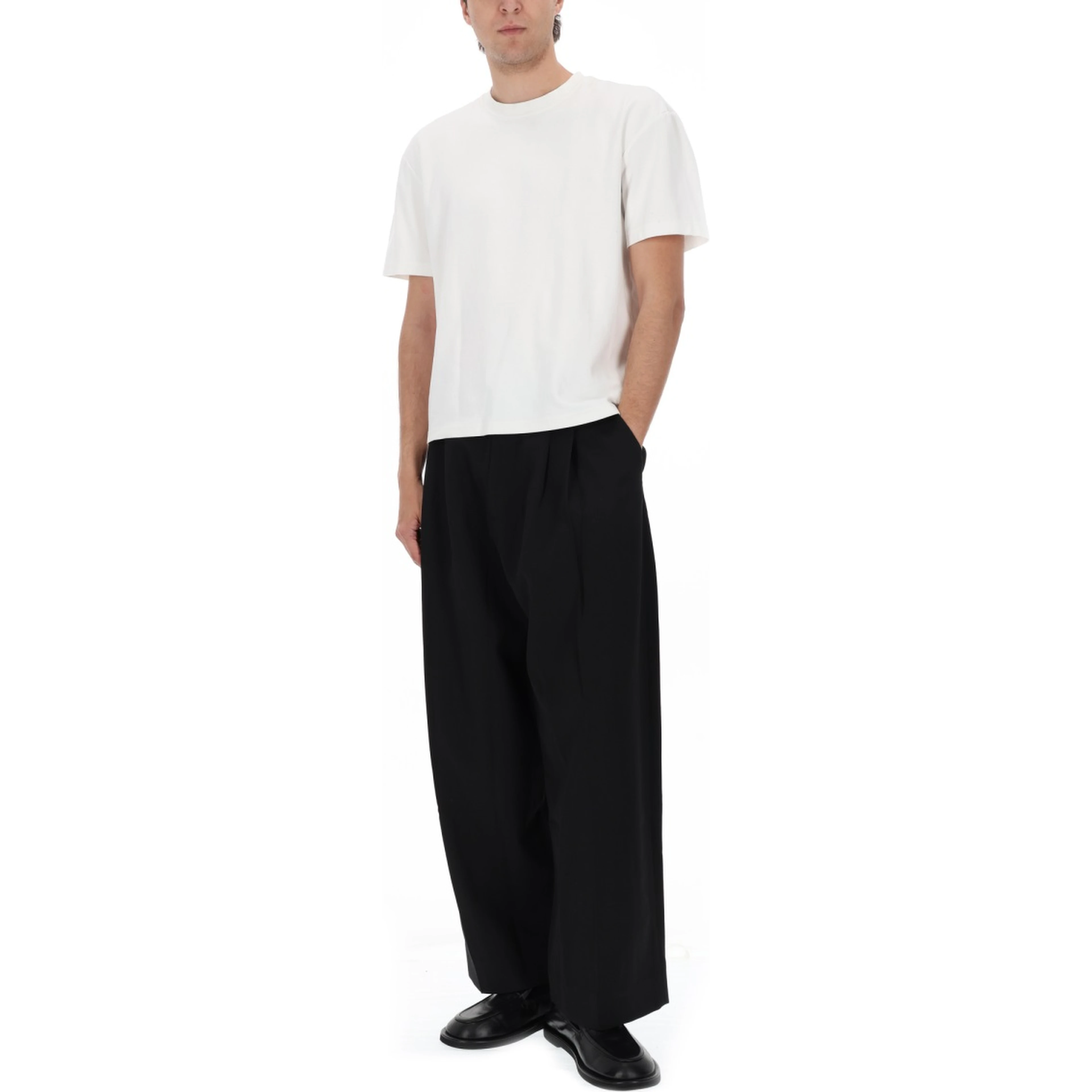 PANTALONE IN MISTO LANA