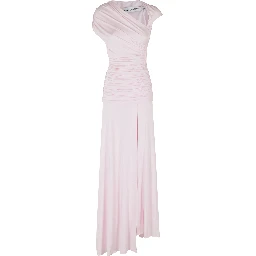 DRAPED MAXI DRESS
