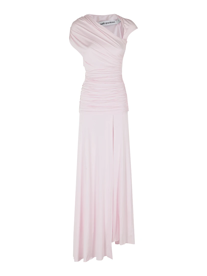DRAPED MAXI DRESS