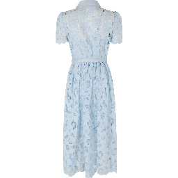 COLLARED MIDI DRESS
