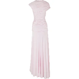 DRAPED MAXI DRESS