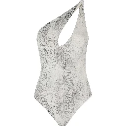 COSTUME INTERO CUT MONOSPALLA  STAMPA PITONE