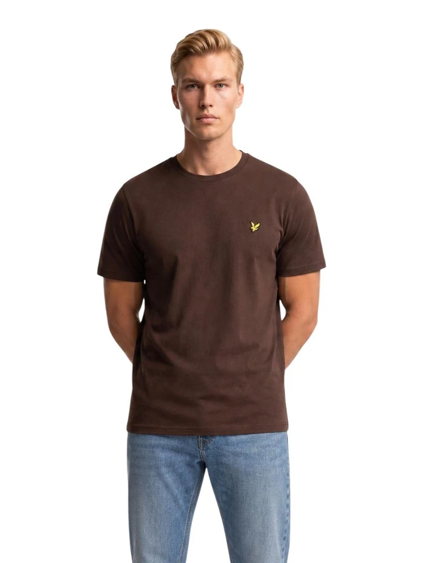Brown Cotton T-Shirt