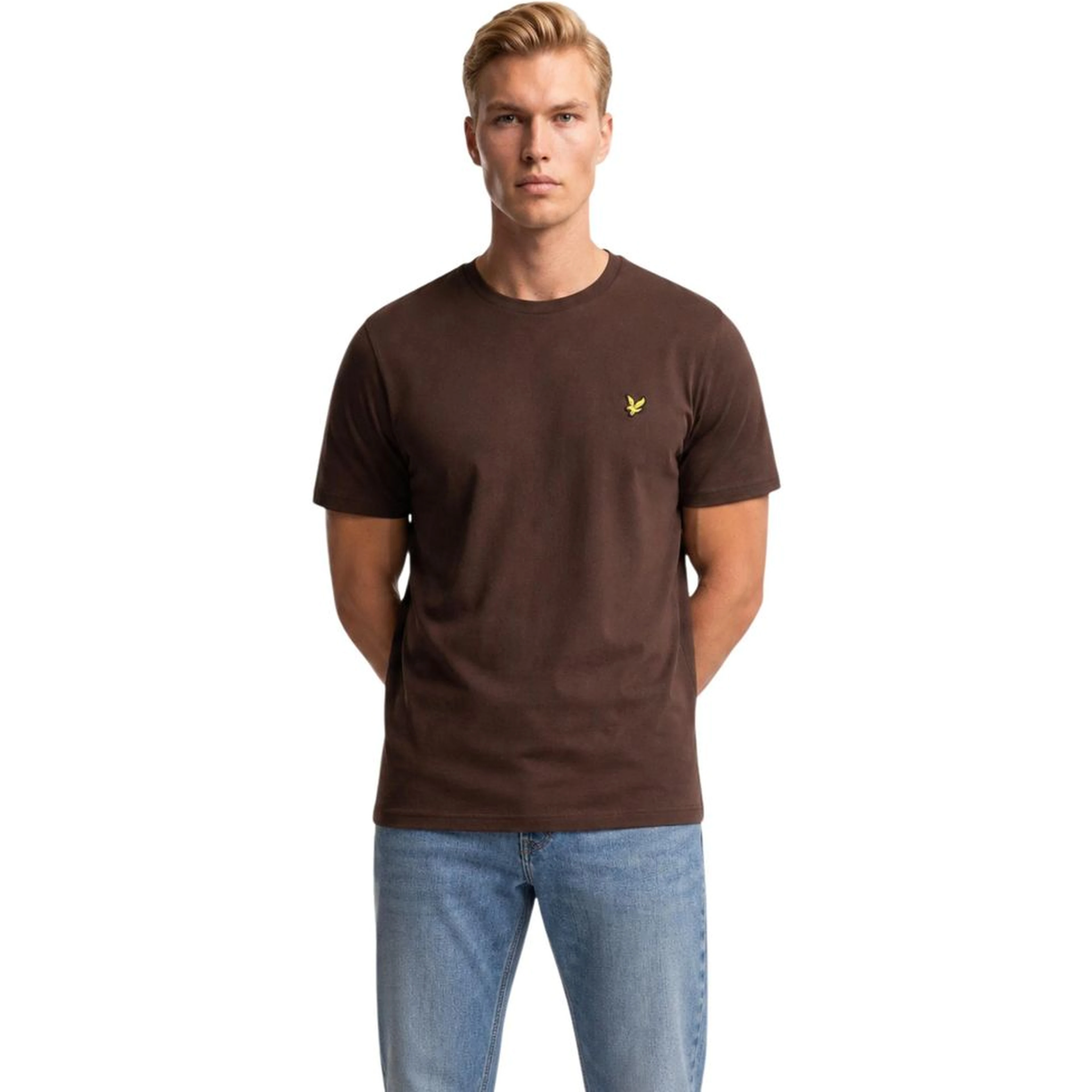 Brown Cotton T-Shirt