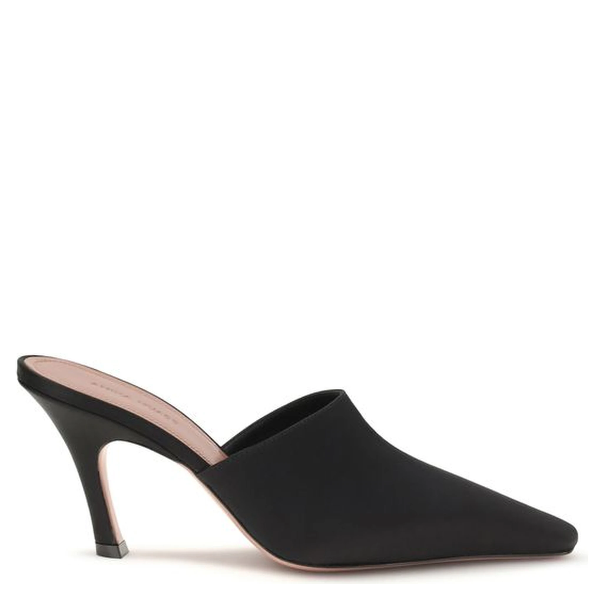 Black Silk Sandals