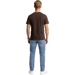 Brown Cotton T-Shirt
