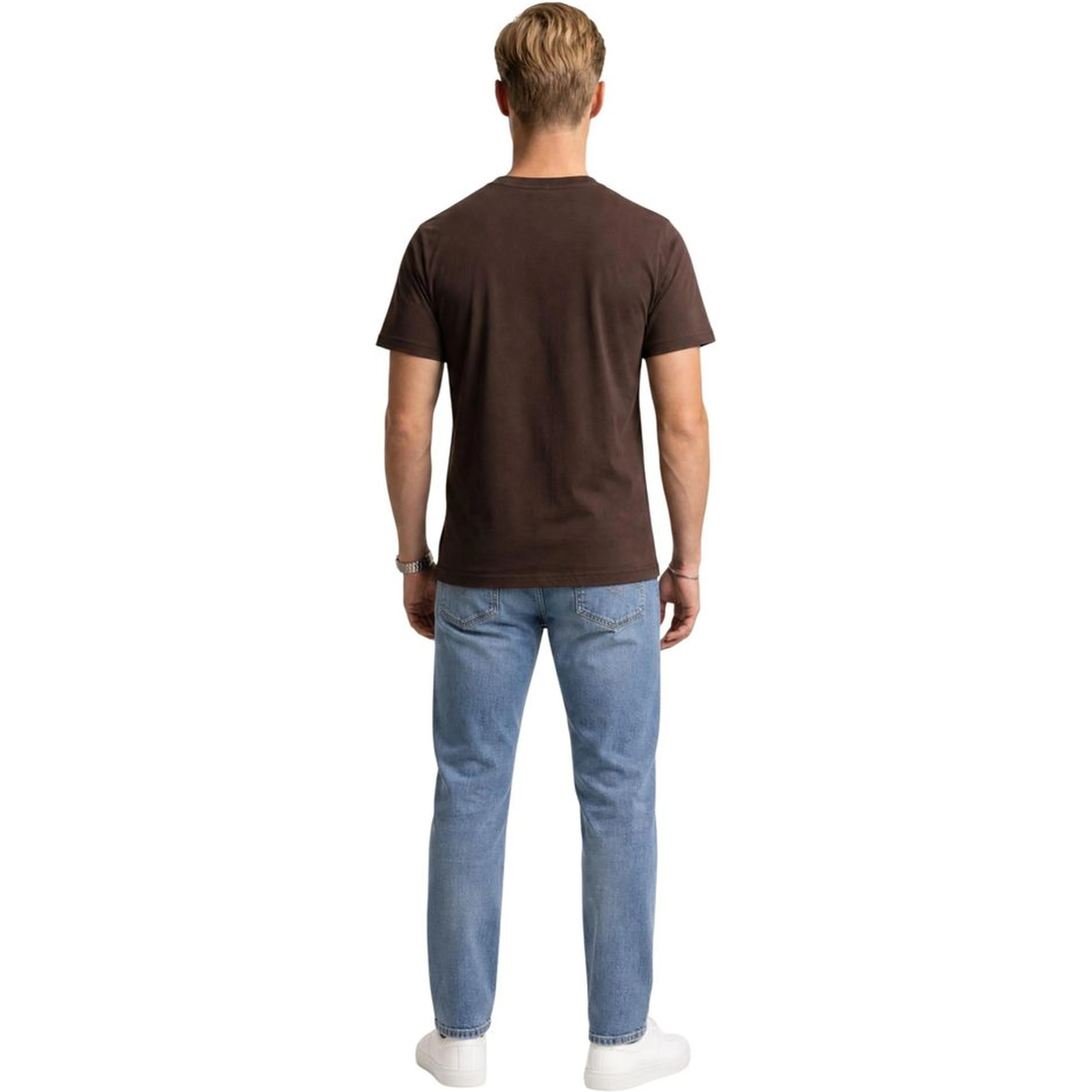 Brown Cotton T-Shirt