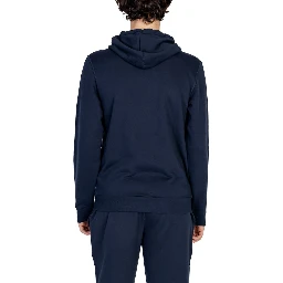 Blue Cotton Hoodie