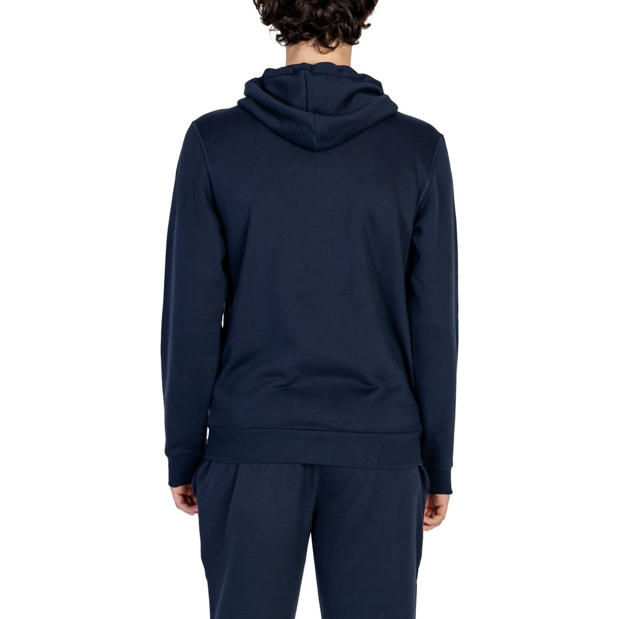 Blue Cotton Hoodie
