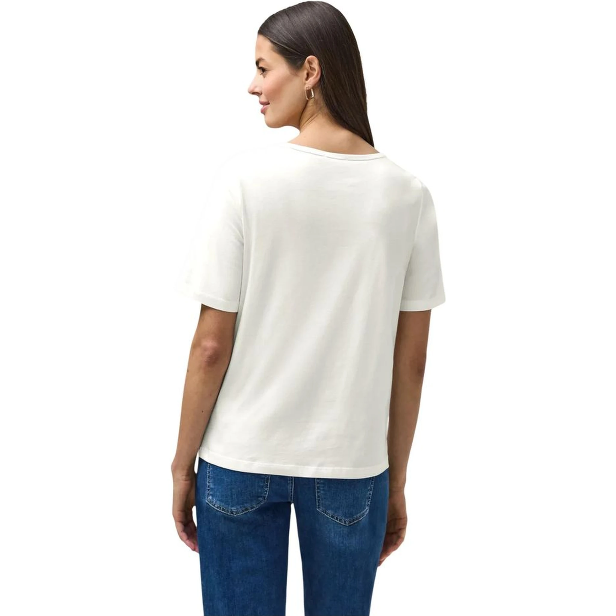 White Cotton T-Shirt