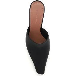 Black Silk Sandals