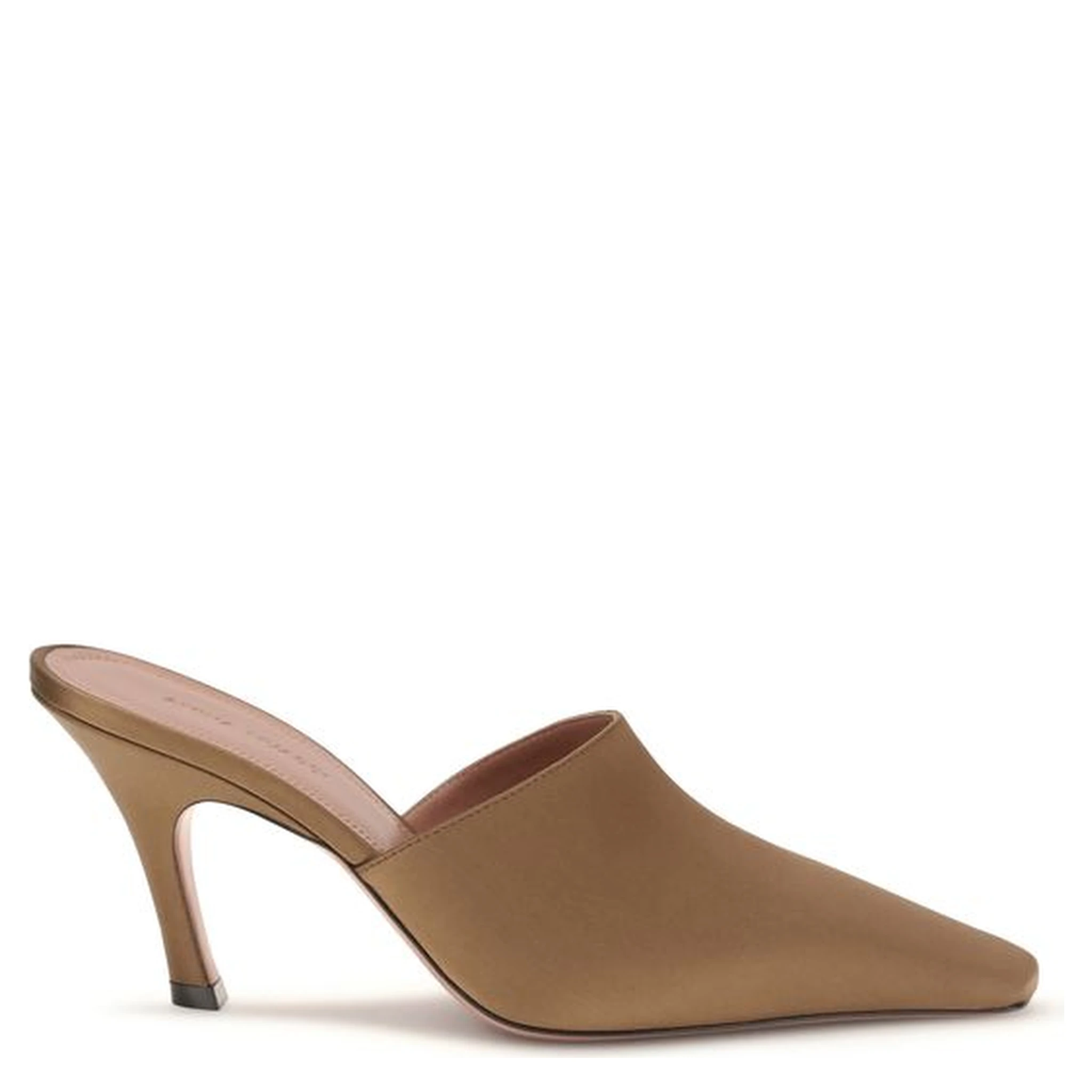 Brown Silk Sandals