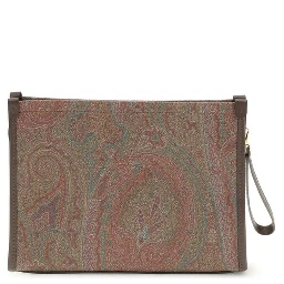 Multicolor Cotton Clutch Bag