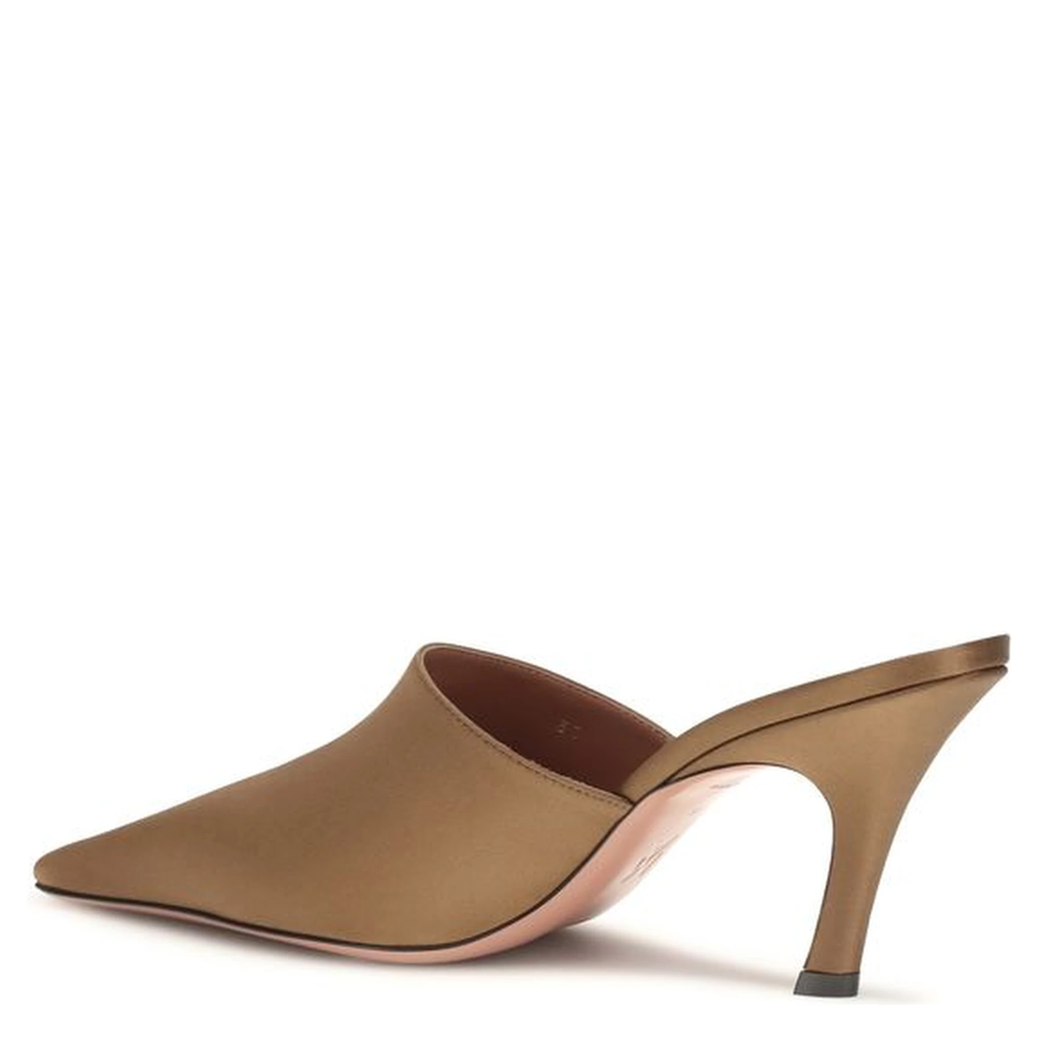 Brown Silk Sandals