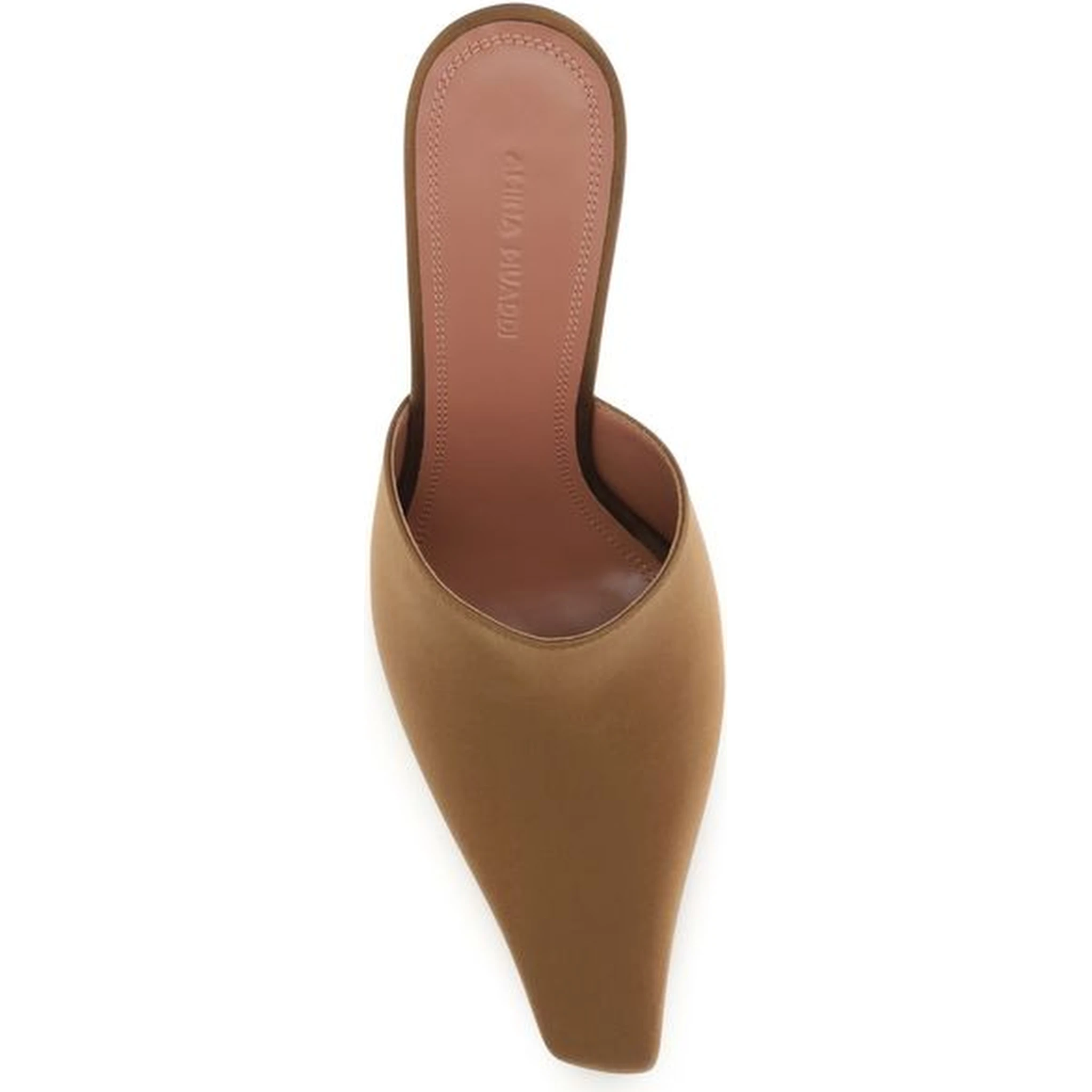 Brown Silk Sandals