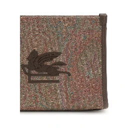 Multicolor Cotton Clutch Bag