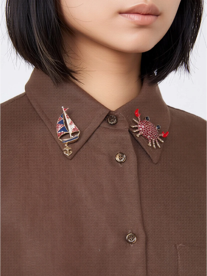 WEEKEND MAX MARA WKAVAMPATA brooch