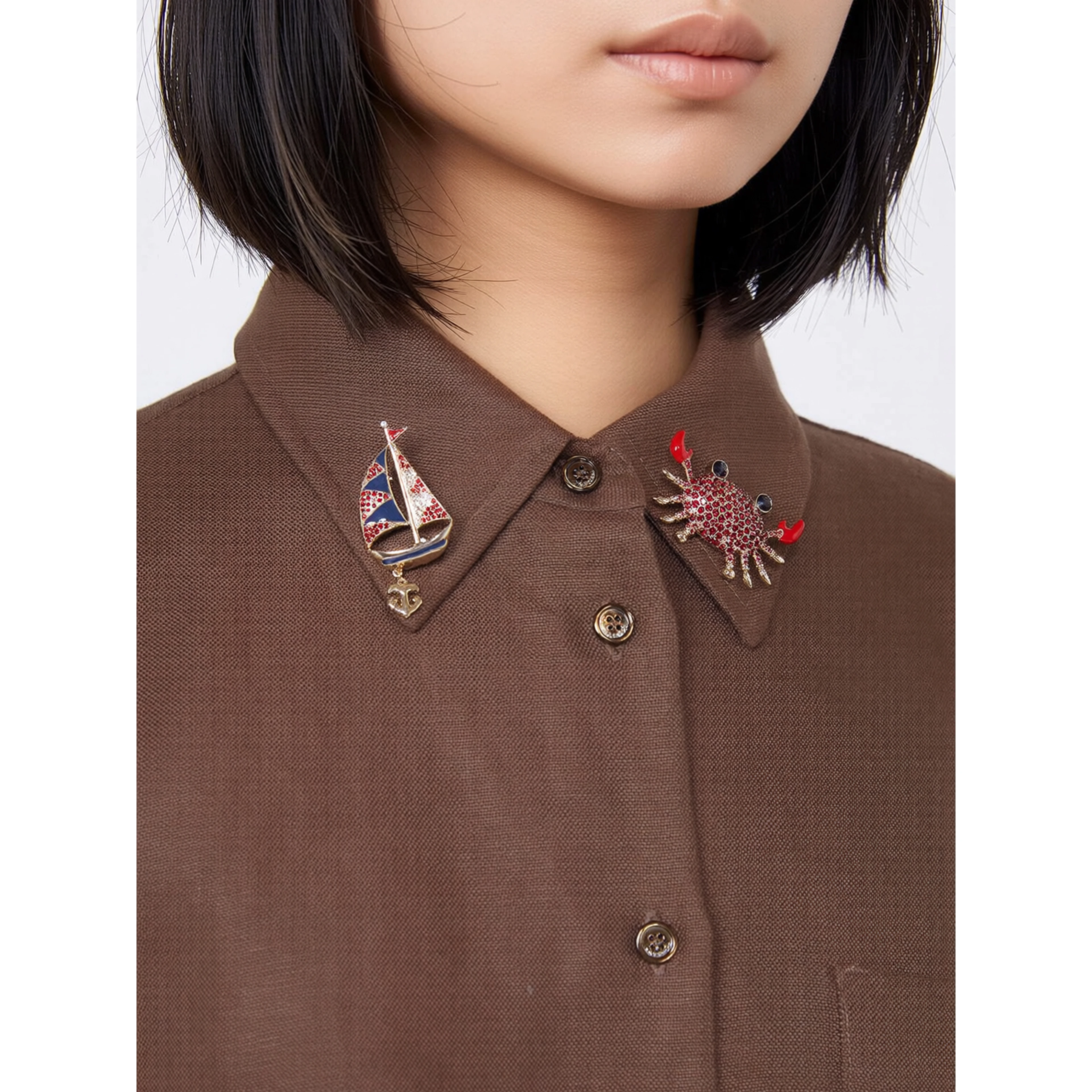 WEEKEND MAX MARA WKAVAMPATA brooch