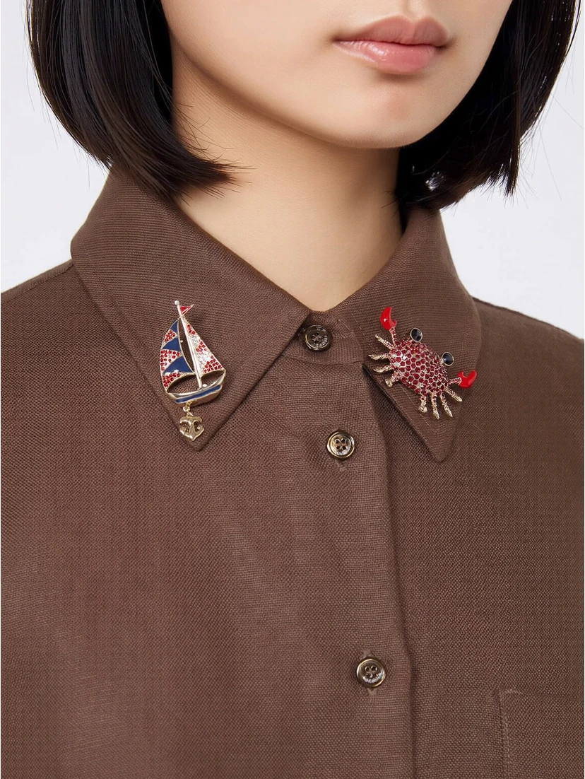 WEEKEND MAX MARA WKAVAMPATA brooch