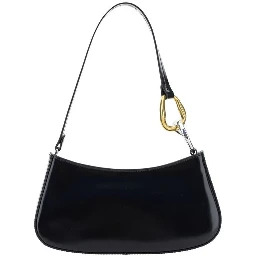 Black Calf Leather Bos Taurus Shoulder Bag