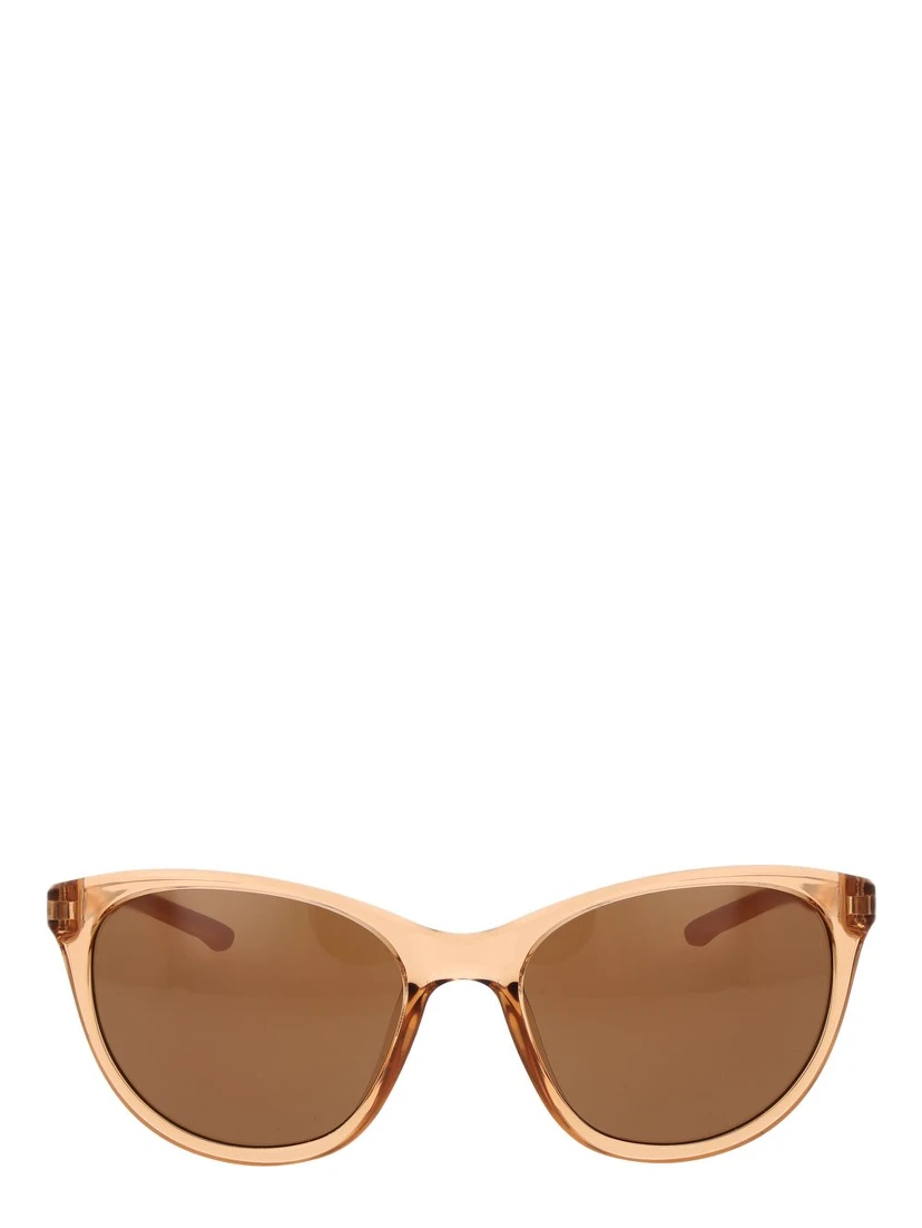 Beige Plastic Sunglasses
