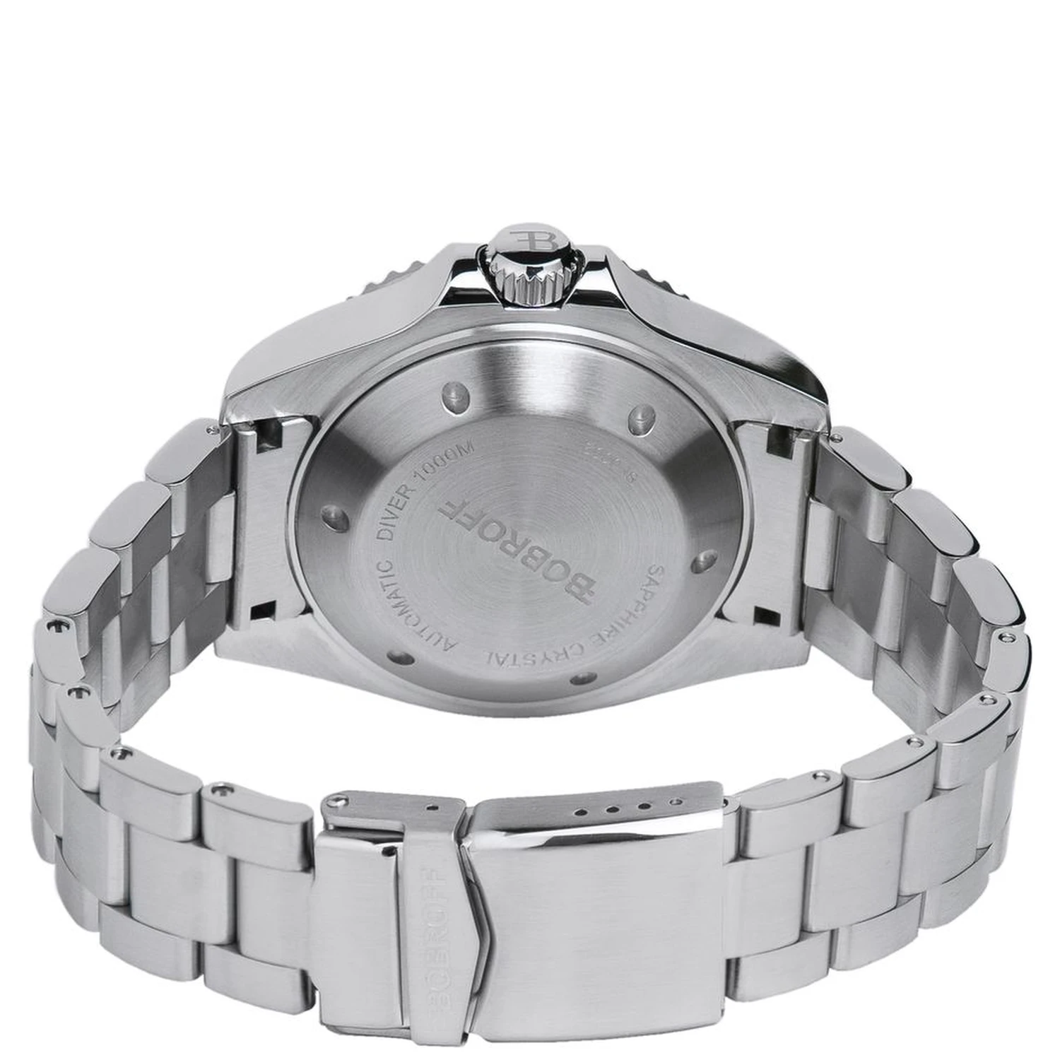 Silver Stainless Steel Sport Watch