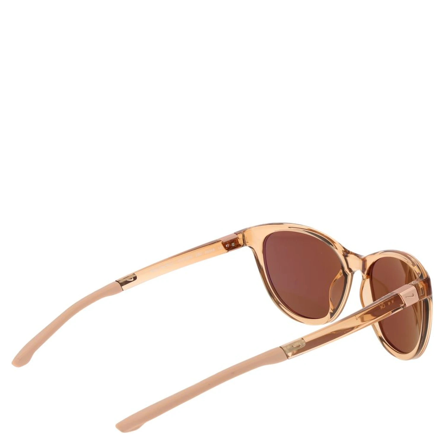 Beige Plastic Sunglasses